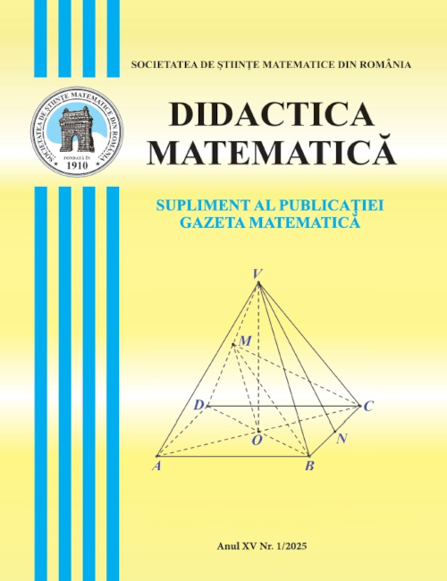 Didactica Matematica - nr. 1/2025